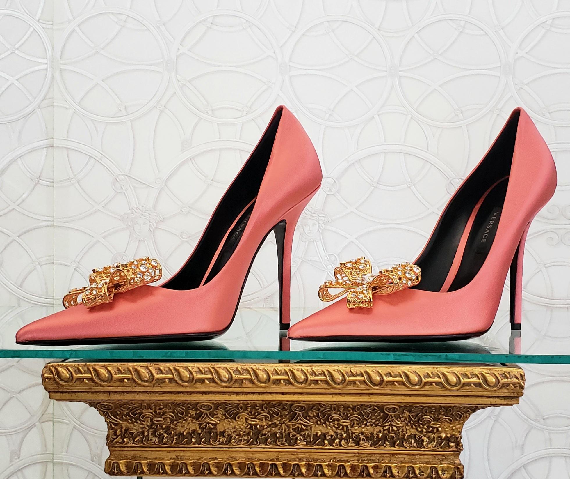 versace butterfly heels