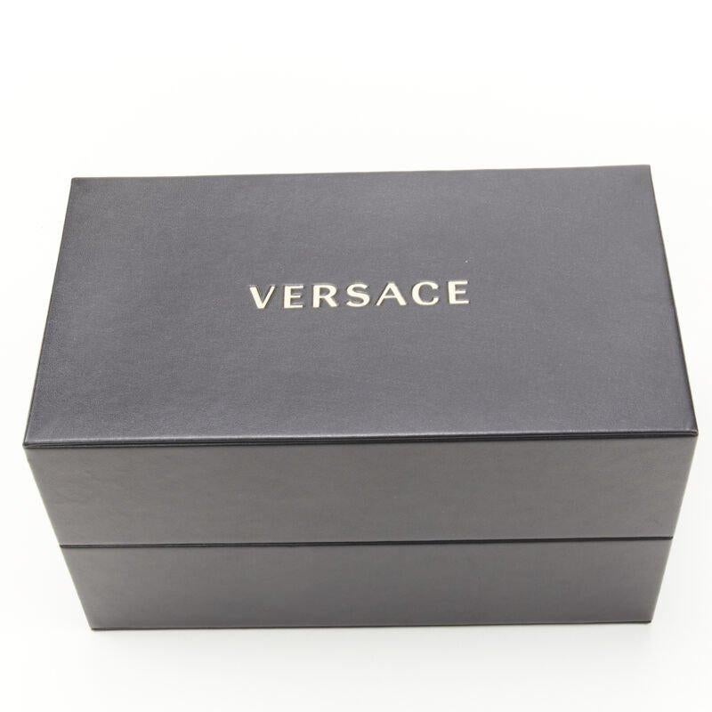 VERSACE 2019 Runway Signature Medusa rhinestone crystal sunglasses Rare For Sale 7