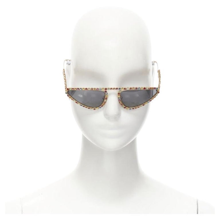 VERSACE 2019 Runway Signature Medusa rhinestone crystal 