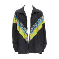 VERSACE 2021 Tresor De La Mer black starfish track jacket IT50 L