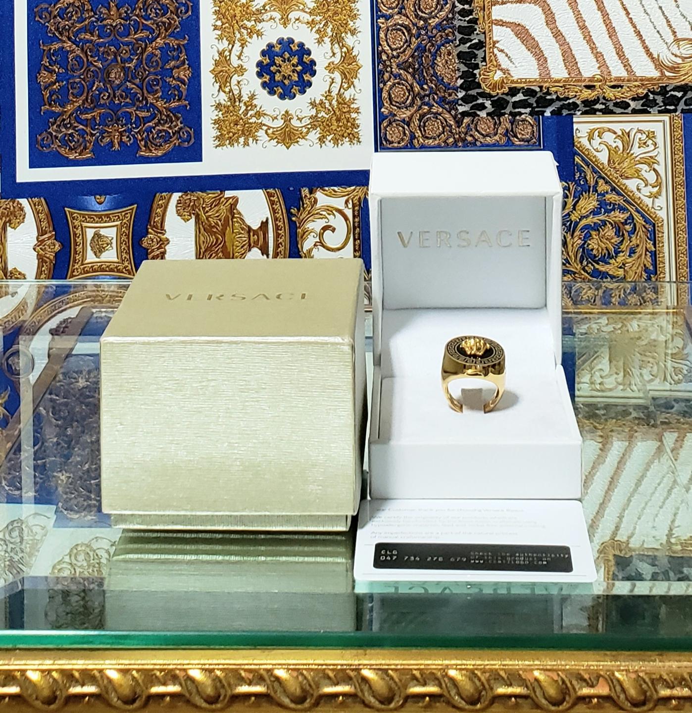 versace ring size
