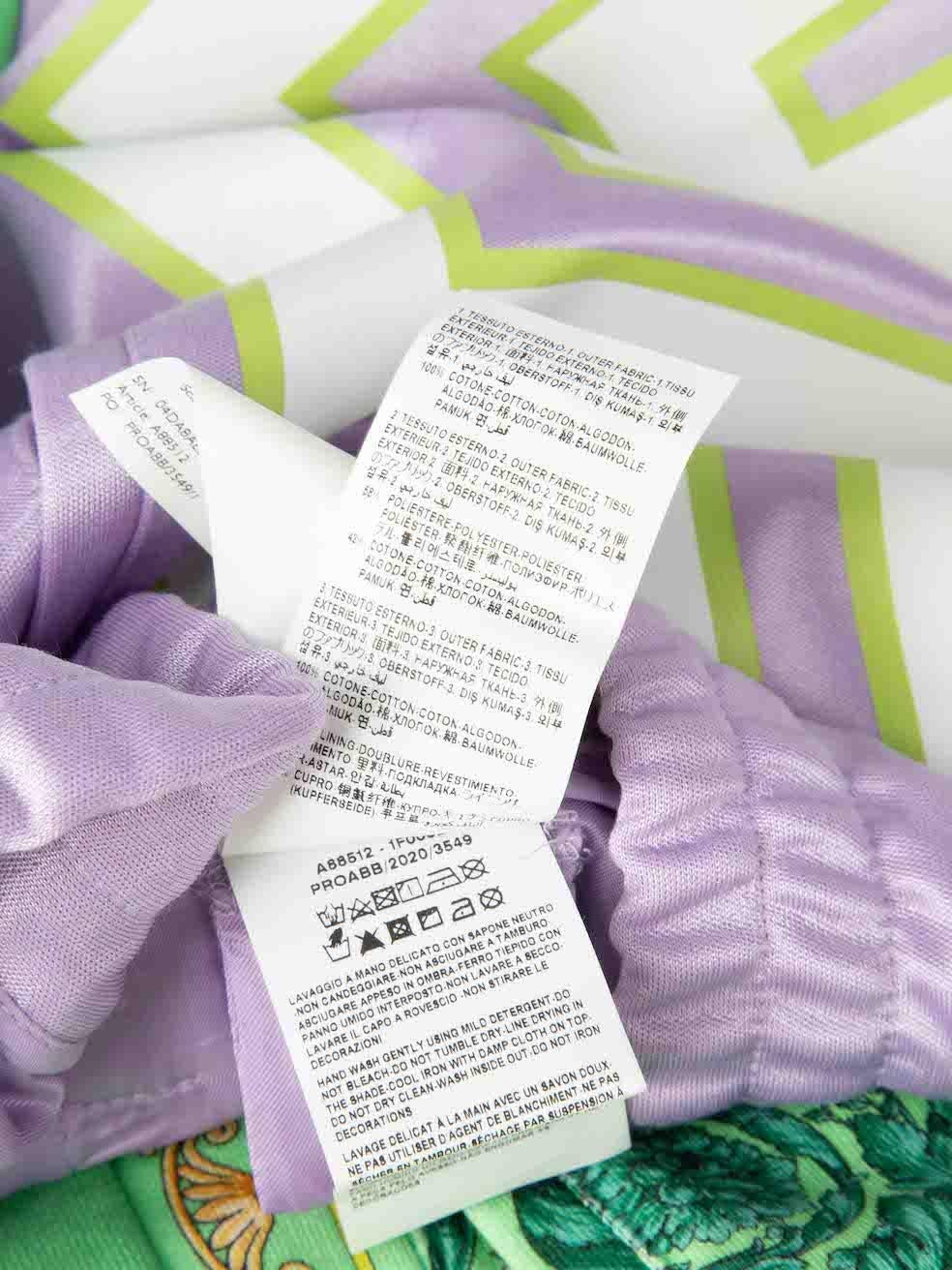 Joggers con stampa barocca Versace taglia S in vendita 2