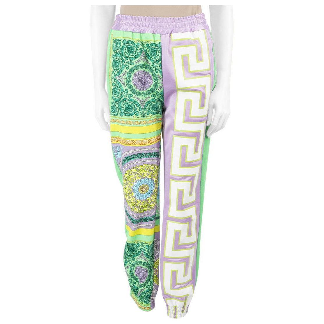 Joggers con stampa barocca Versace taglia S in vendita