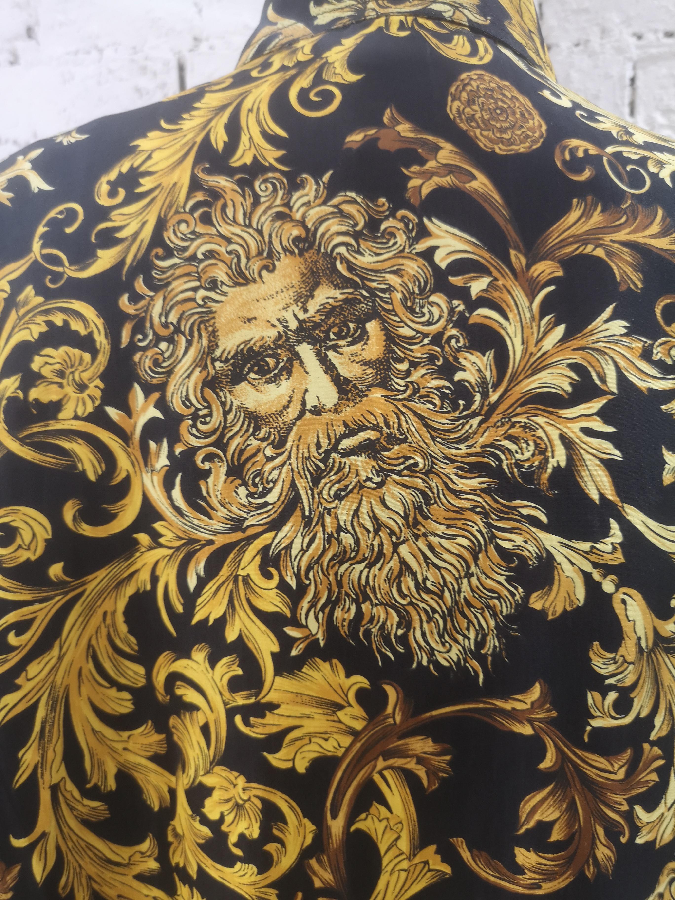 Versace Baroque shirt  In Good Condition In Capri, IT