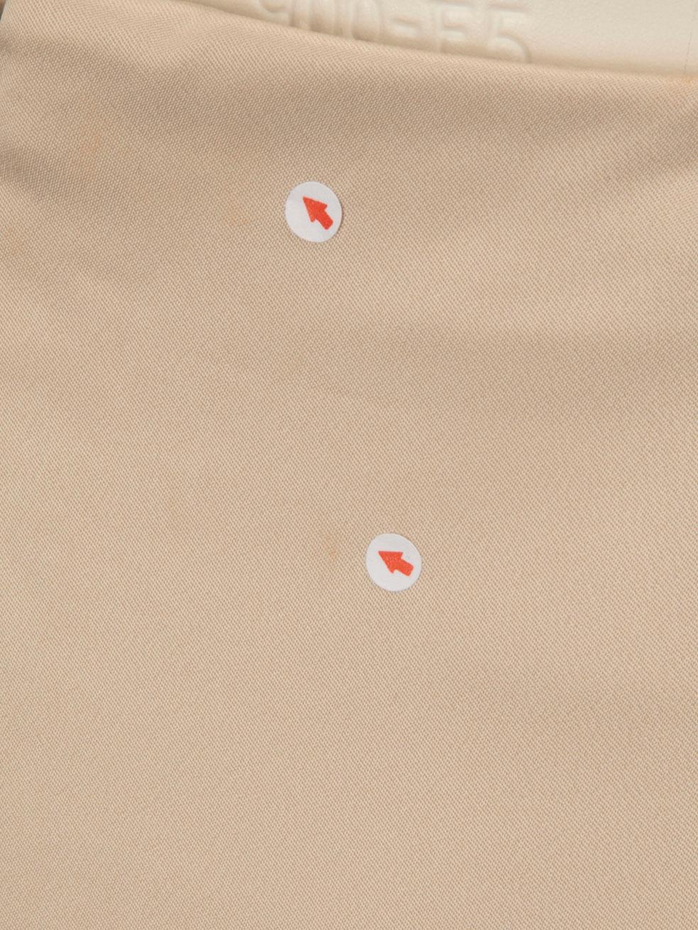 Versace - Jupe beige longueur genou - Taille XS Excellent état - En vente à London, GB