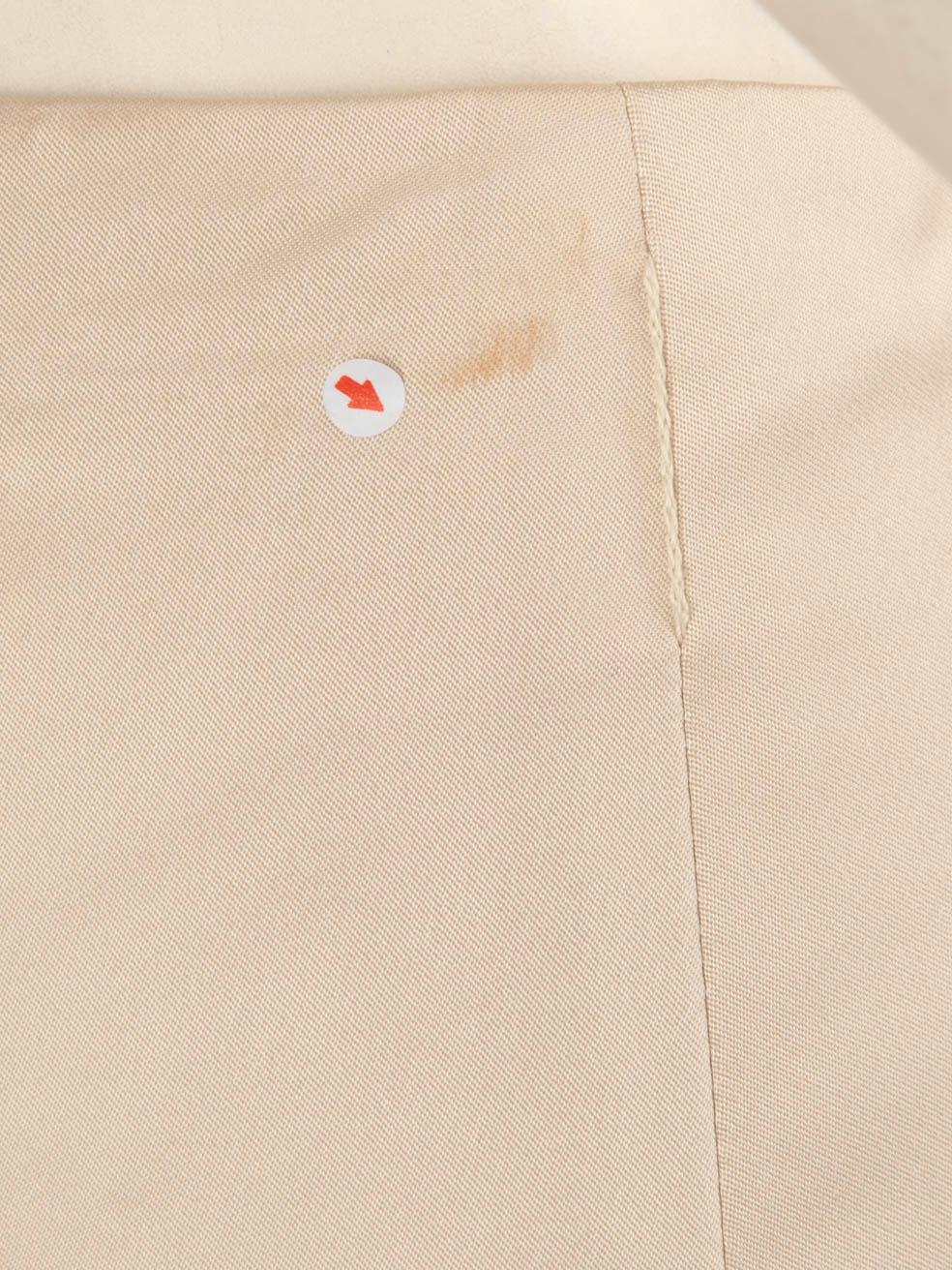 Versace Falda Beige a la Rodilla Talla XS en venta 4