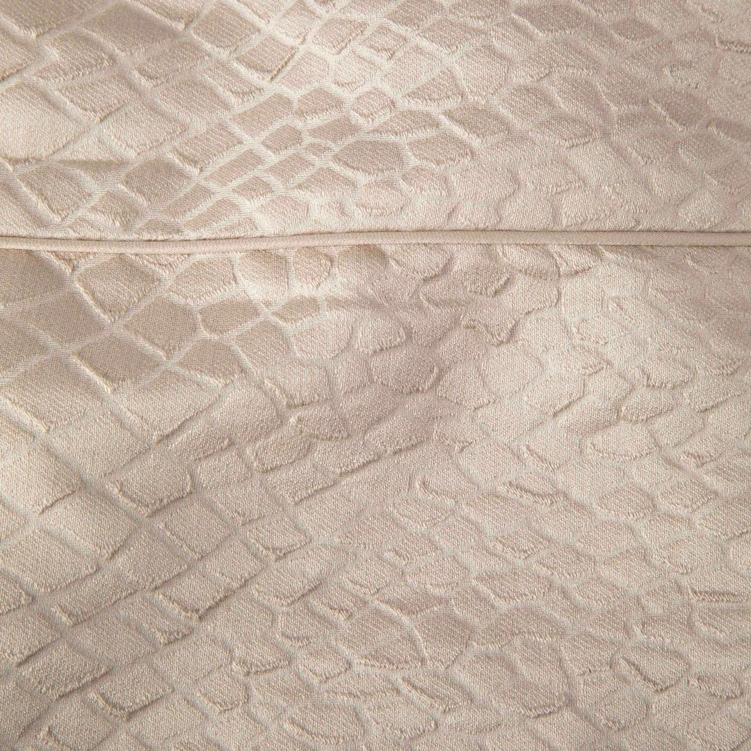 Beige Jupe en python beige de Versace Taille S en vente