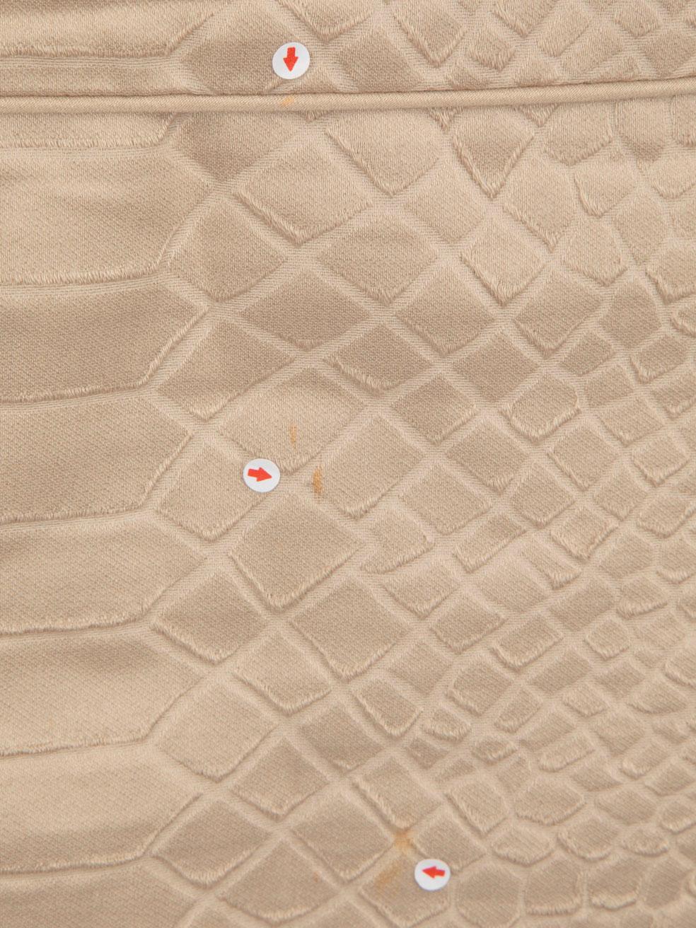 Jupe en python beige de Versace Taille S Pour femmes en vente