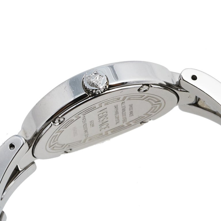 Versace Black Diamond Stainless Steel V-Glam 60Q99 Women display picture 1
