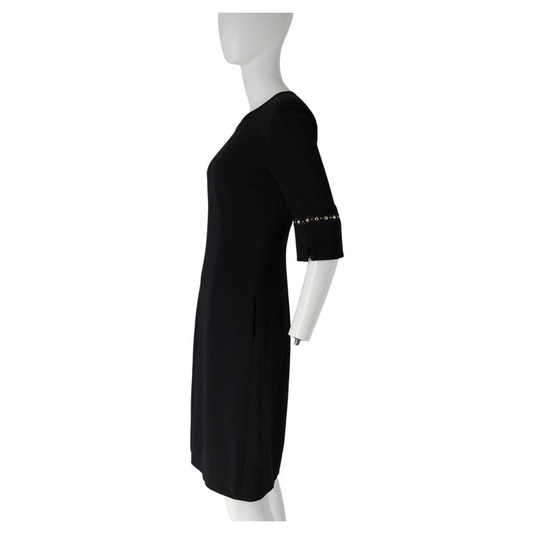 Versace Black Dress For Sale at 1stDibs
