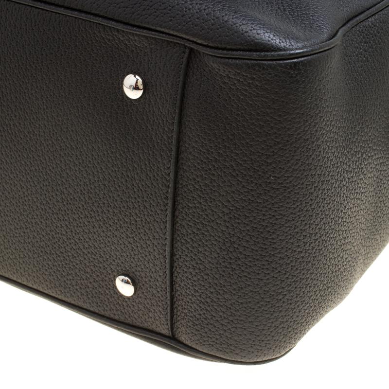 Versace Black Leather Duffle Bag 6