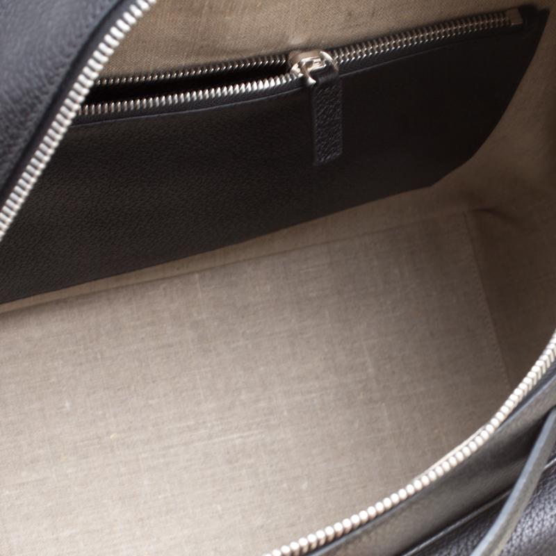 Versace Black Leather Duffle Bag 2