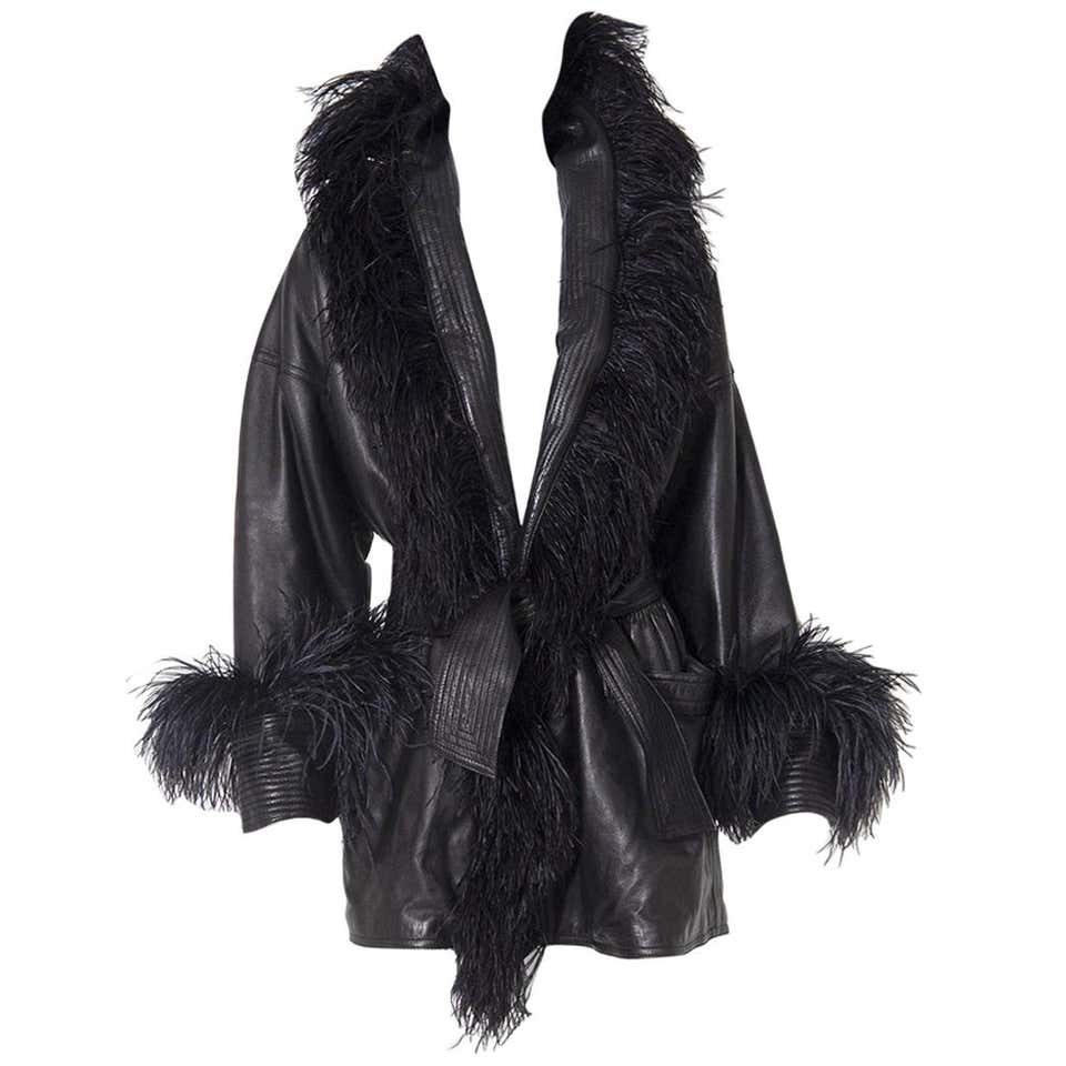 Gianni Versace black wool crepe waist jacket For Sale at 1stDibs ...