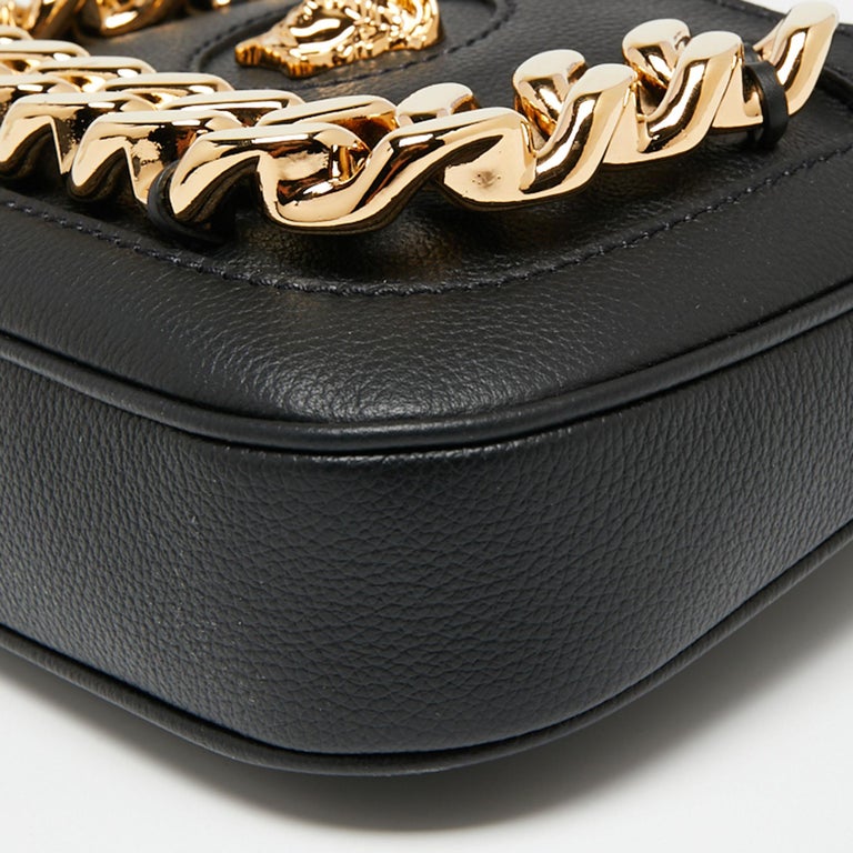 Versace La Medusa Pink Leather Shoulder Crossbody Bag Purse main image 0