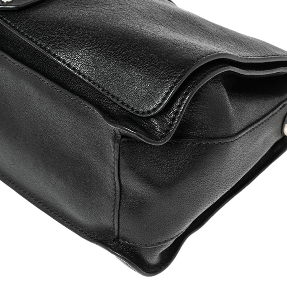 Versace Black Leather Stardust Shoulder Bag 3