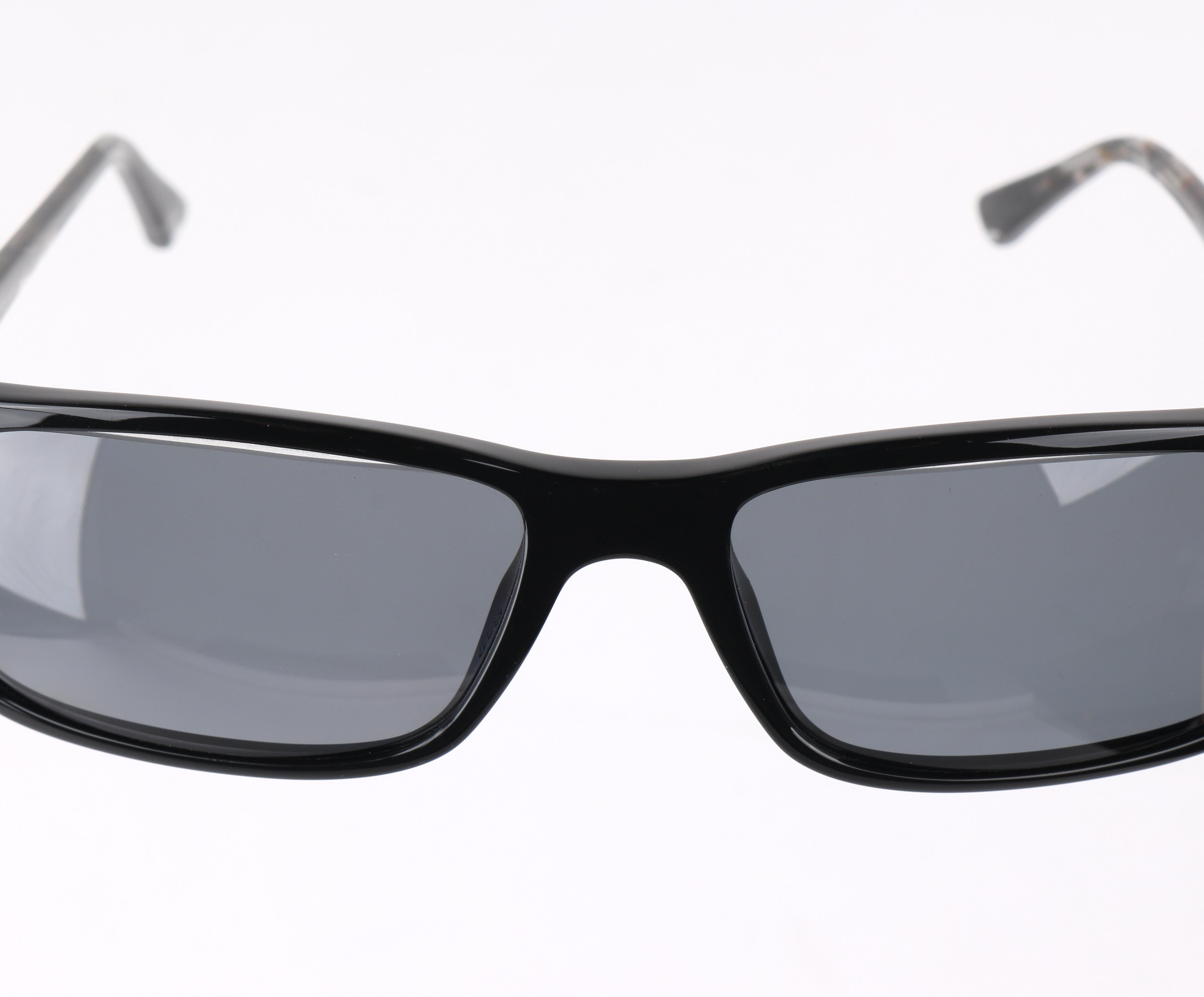 VERSACE Black Marble Sunglasses Mod. 3171  For Sale 5