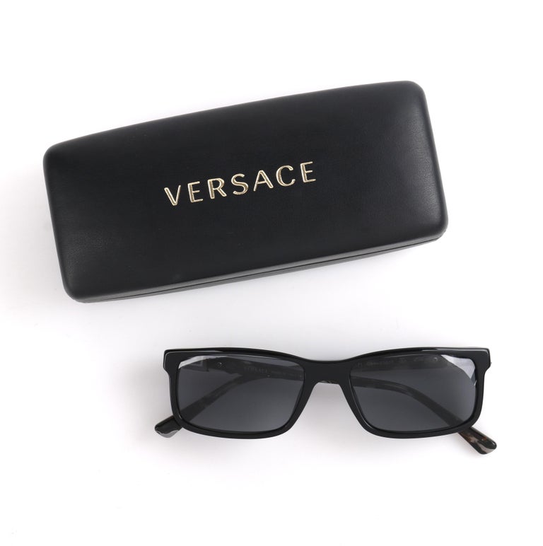 VERSACE Black Marble Sunglasses Mod. 3171 For Sale at 1stDibs | versace ...