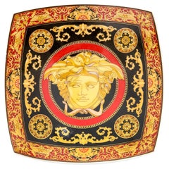 Organizador de Porcelana Versace Negra "Medusa" Posenthal