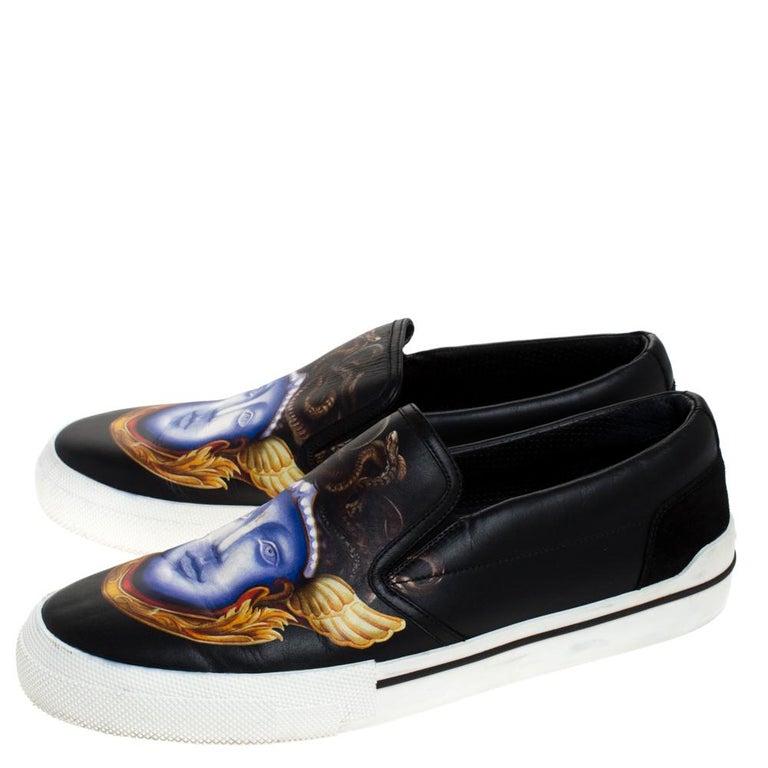 versace medusa slip on