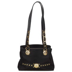 Versace Black Medusa Shoulder Bag
