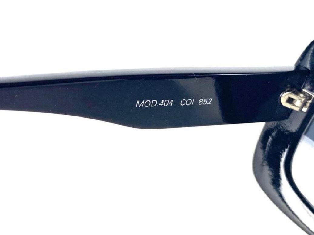 Versace Schwarz Mod 404 Katzenauge 12vers65 Sonnenbrille im Angebot 7