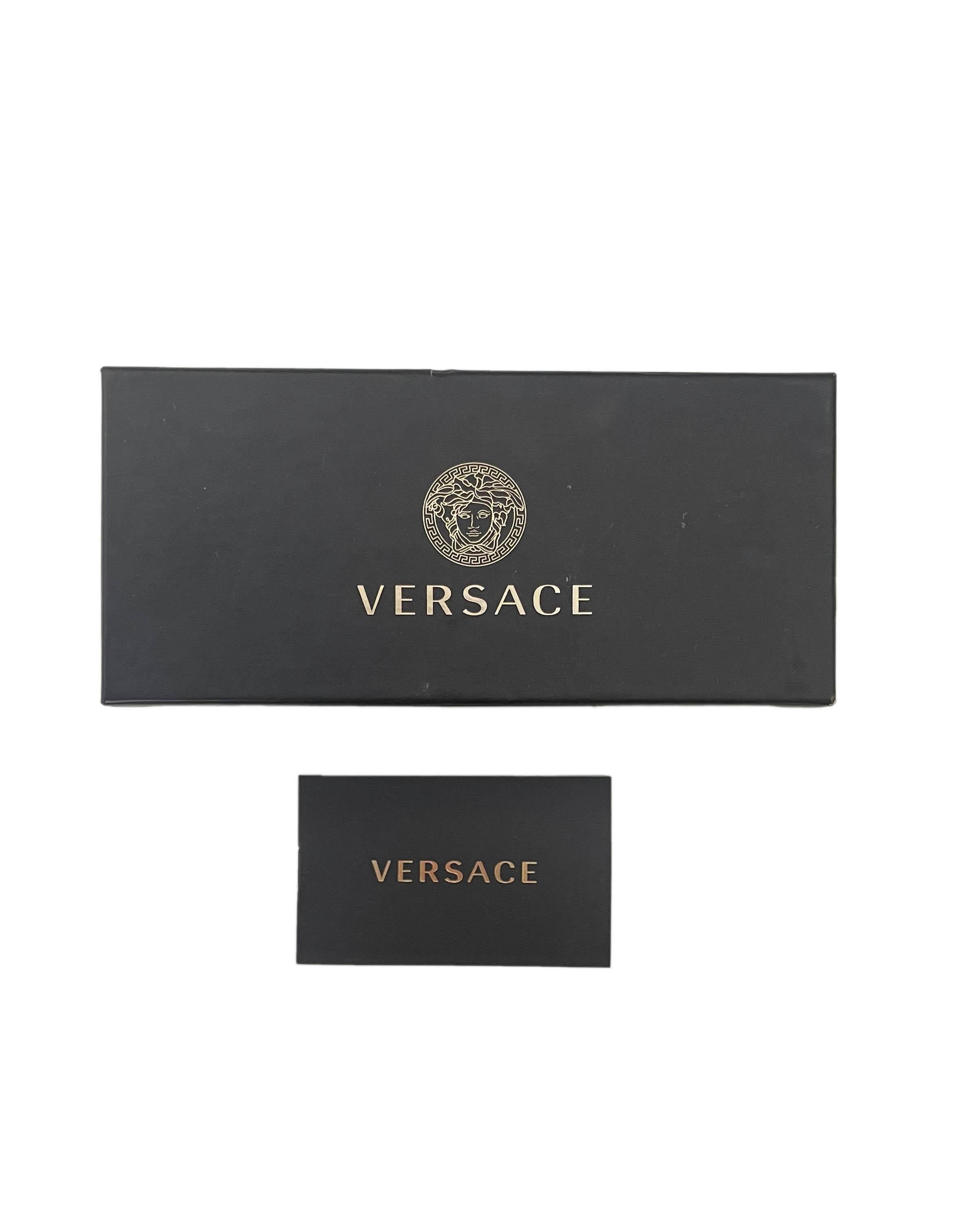 Schwarze Mod 4322 5064/8h Katzenauge-Sonnenbrille von Versace Damen