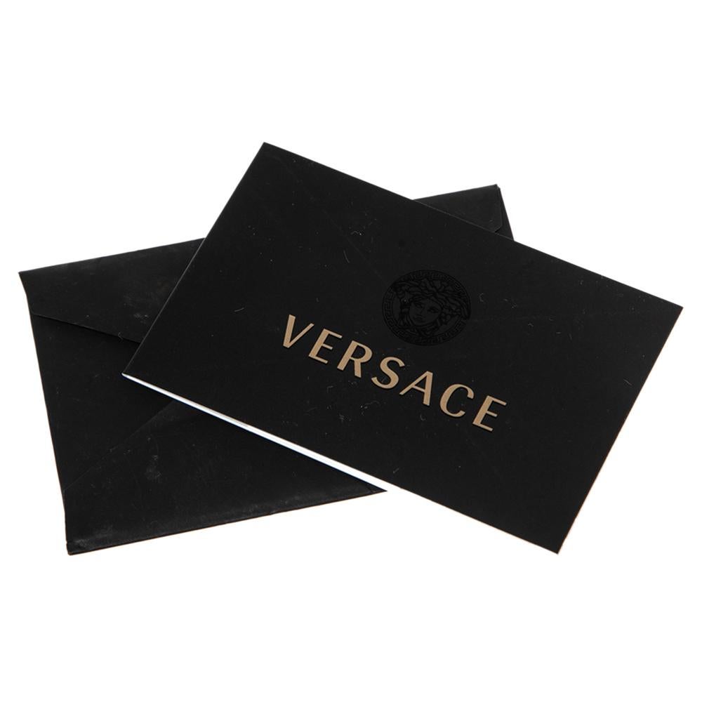 Versace Black Quilted Leather Icon Shoulder Bag 7