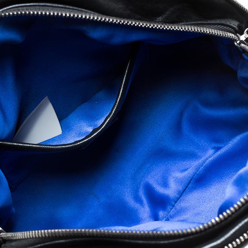 Versace Black Quilted Leather Vanitas Shoulder Bag 4