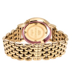 Versace Black Rose Gold Plated Venus VDA040014 Women's Wristwatch 33 mm