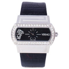 Versace Black Stainless Steel PS91990 Men's Wristwatch 40MM