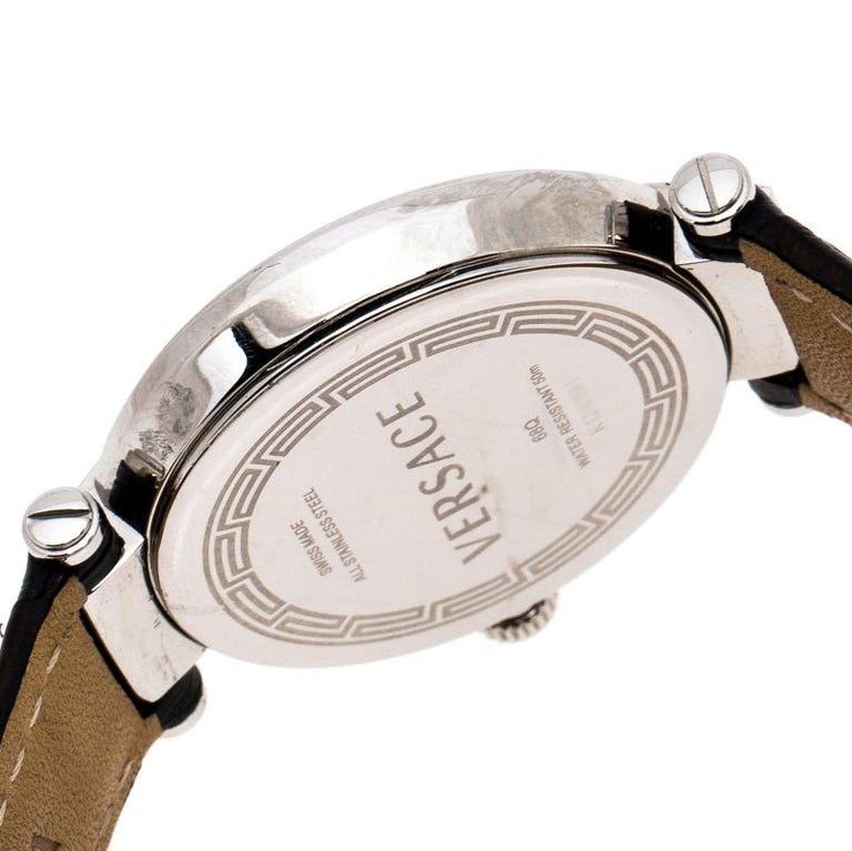 Versace Black Stainless Steel Reve 68Q Women display picture 1