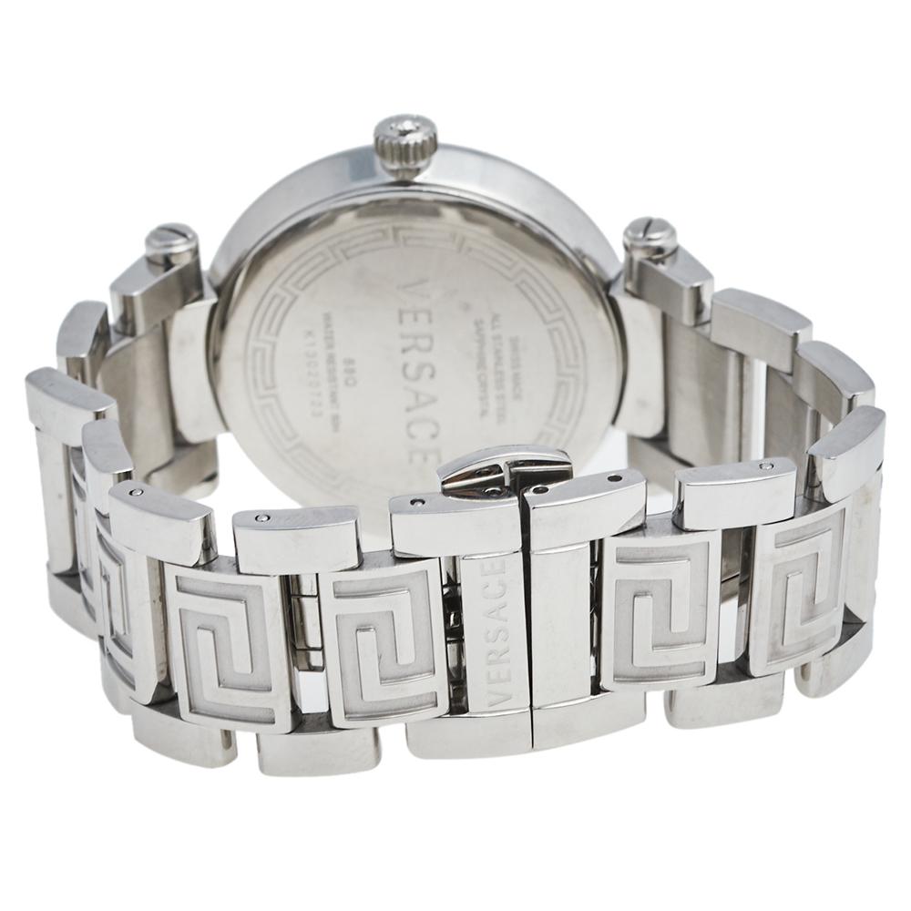 Versace Black Stainless Steel Reve 68Q Women's Wristwatch 35 mm 1
