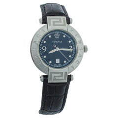 Versace Black Stainless Steel Reve 68Q Women's Wristwatch 35 mm