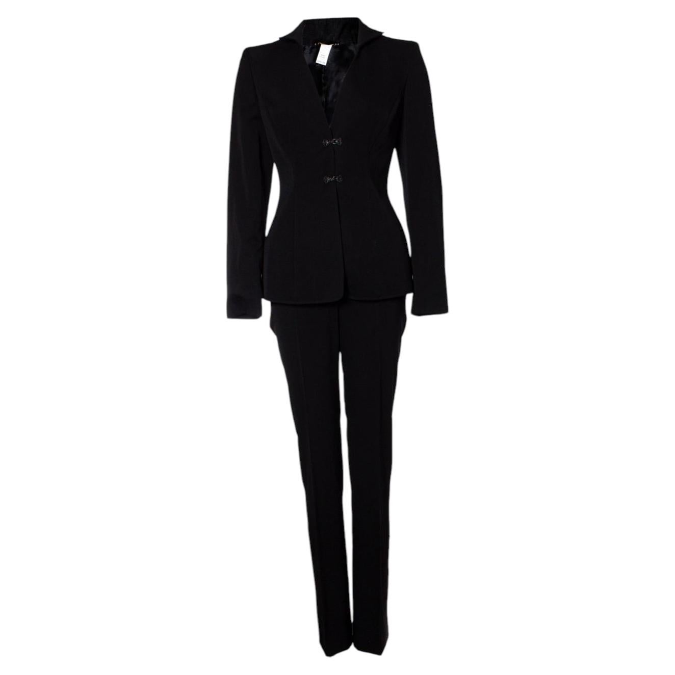 Pre-owned Versace , Black Suit
