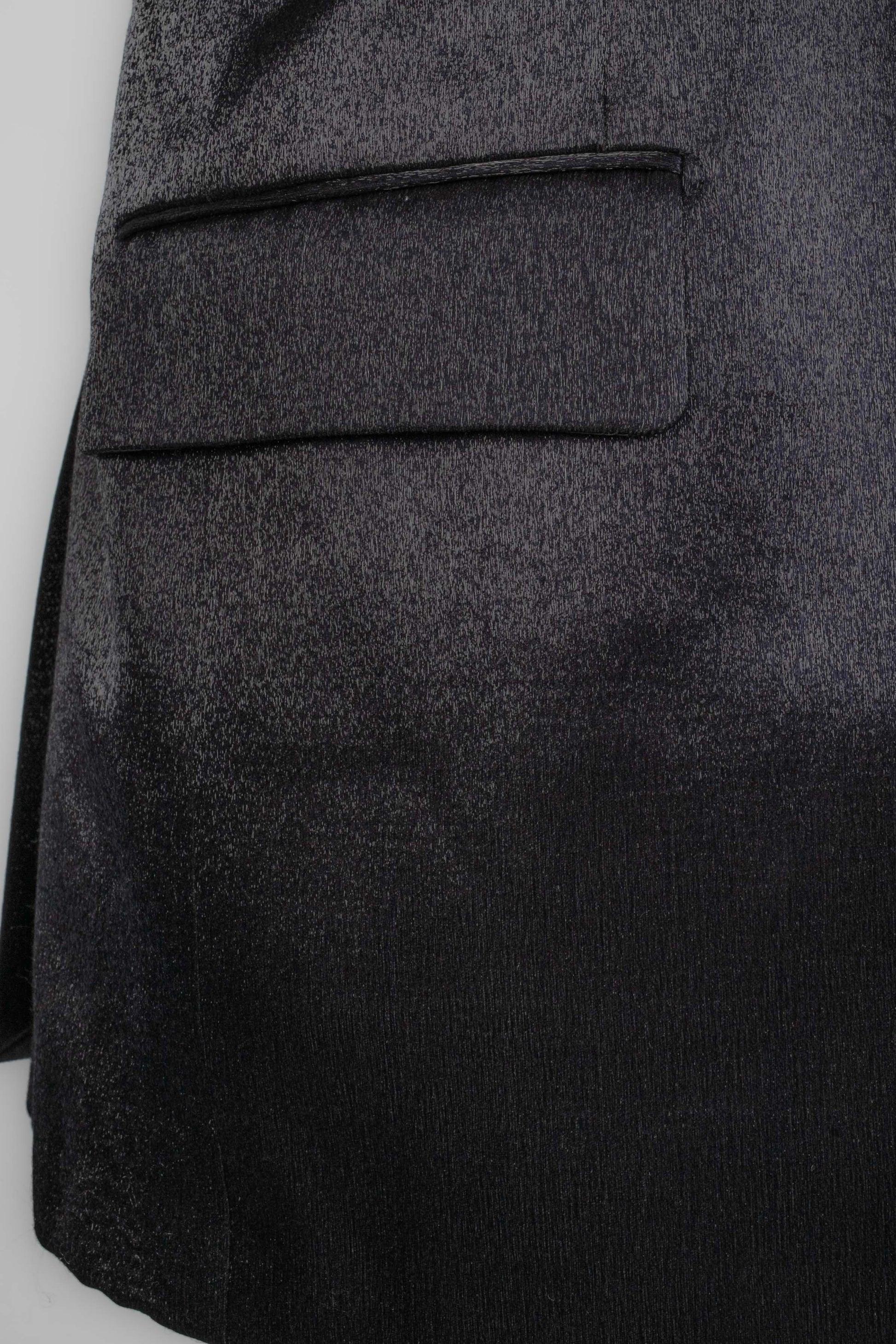 Versace Dunkel-blaue Jacke aus Wollmischgewebe für Männer im Angebot 2