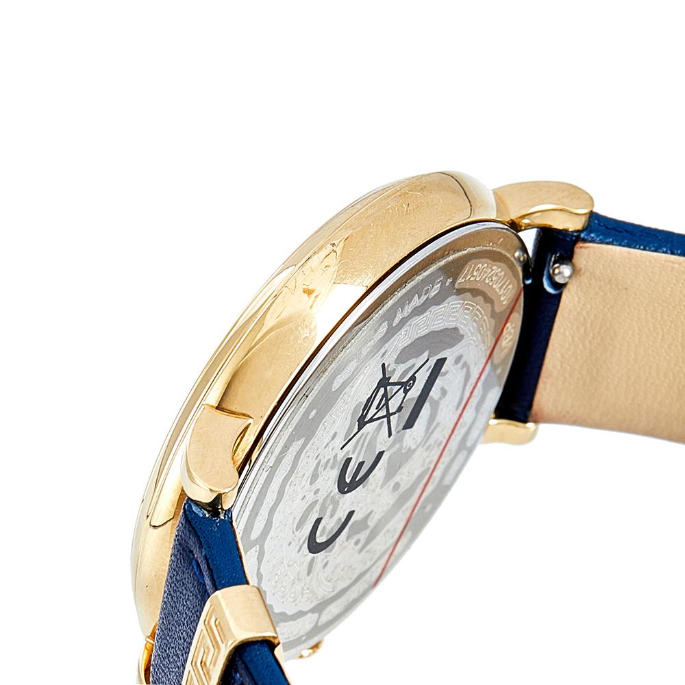 versace blue watch