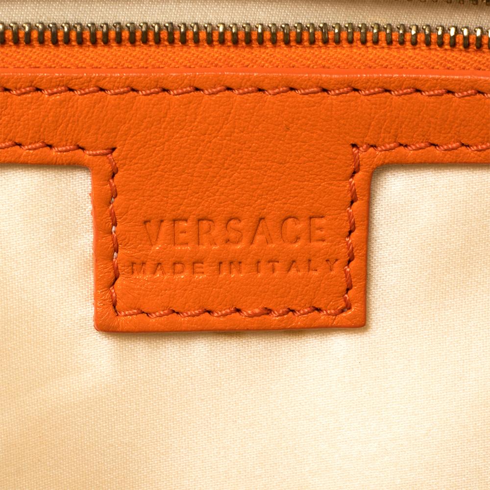 Versace Blue Leather Buckle Embellished Satchel at 1stDibs blue leather satchel