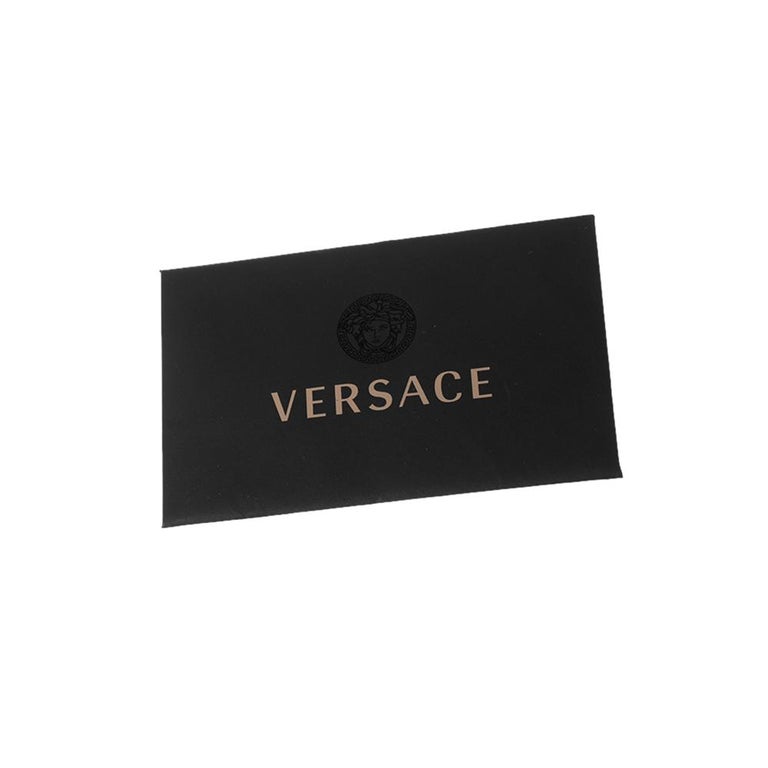 Versace Blue Leather Medusa Flap Top Handle Bag at 1stDibs