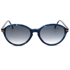 Gafas de sol vintage azules Versace años 80