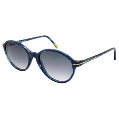 Occhiali da sole Versace blu vintage anni '80