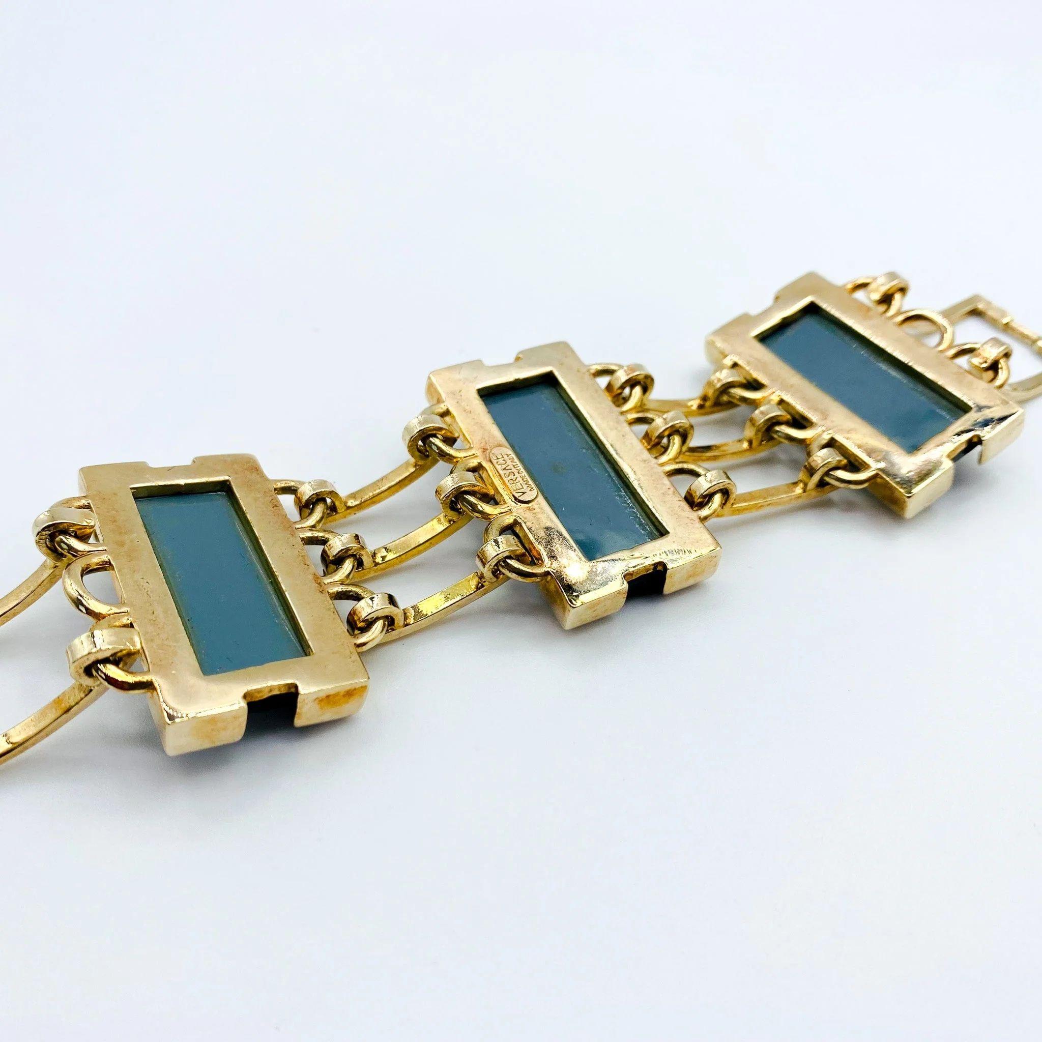 Versace Bracelet - Statement Cuff In Excellent Condition In London, GB