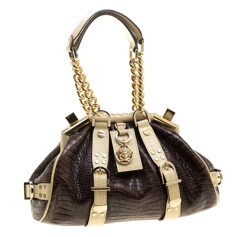 versace boston bag