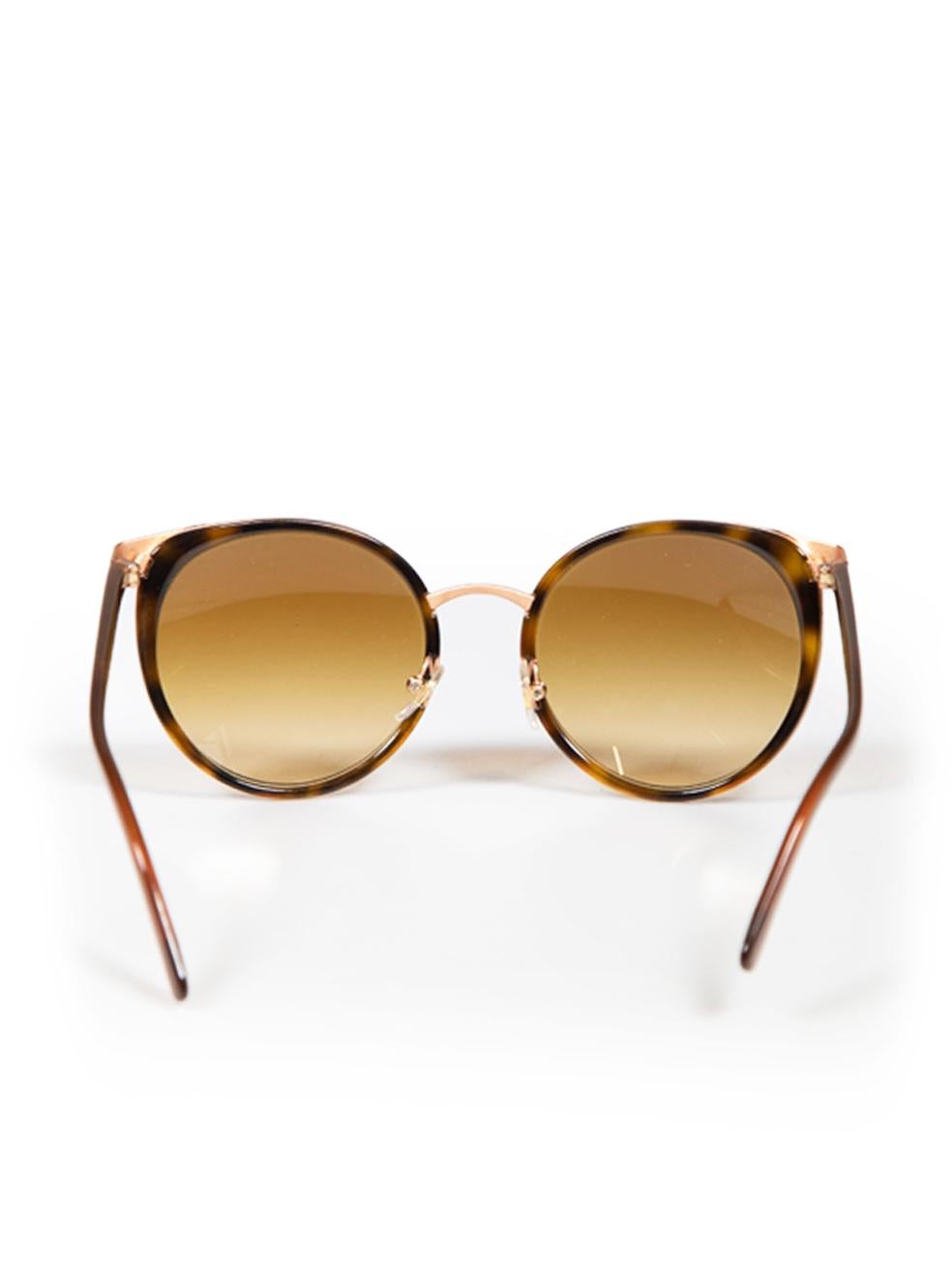 Versace Brown Runde Rahmen Sonnenbrille im Zustand „Gut“ im Angebot in London, GB