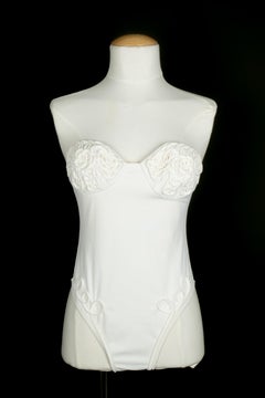 Versace bustier top