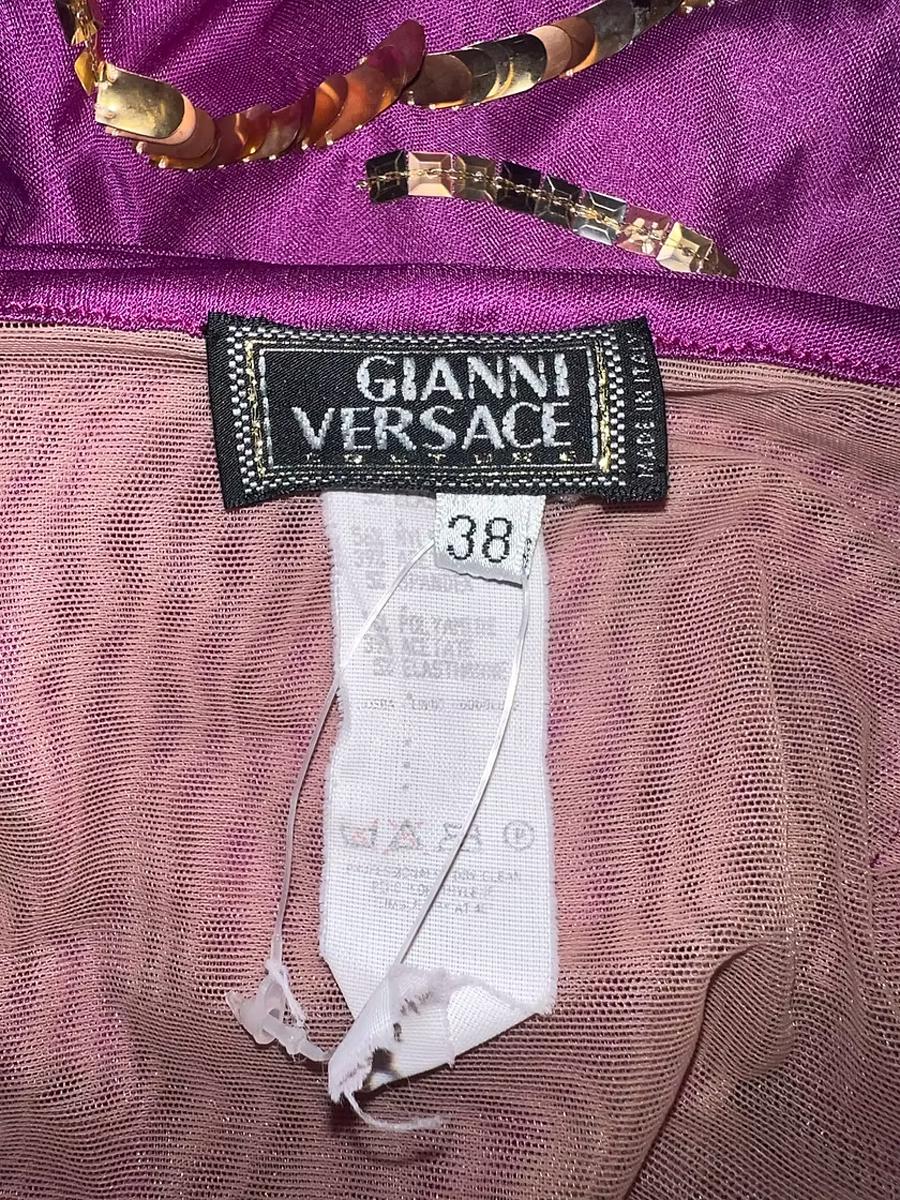 Versace by Donatella Gisele Bündchen Laufstegkleid, S/S 2000 im Angebot 2