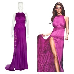 Robe de défilé Versace by Donatella Gisele Bündchen, S/S 2000