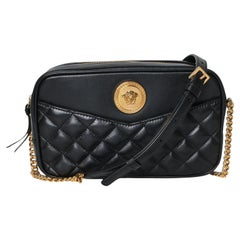 Versace Camera Bag Medusa Trapuntata Nera