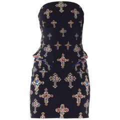 Versace Catholic Crystal Cross Dress