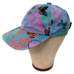 Versace "Chaos" Blind Date Denim Baseball Hat