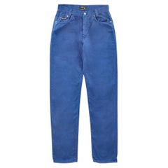 Versace Classic V2 Cotton Denim Trousers
